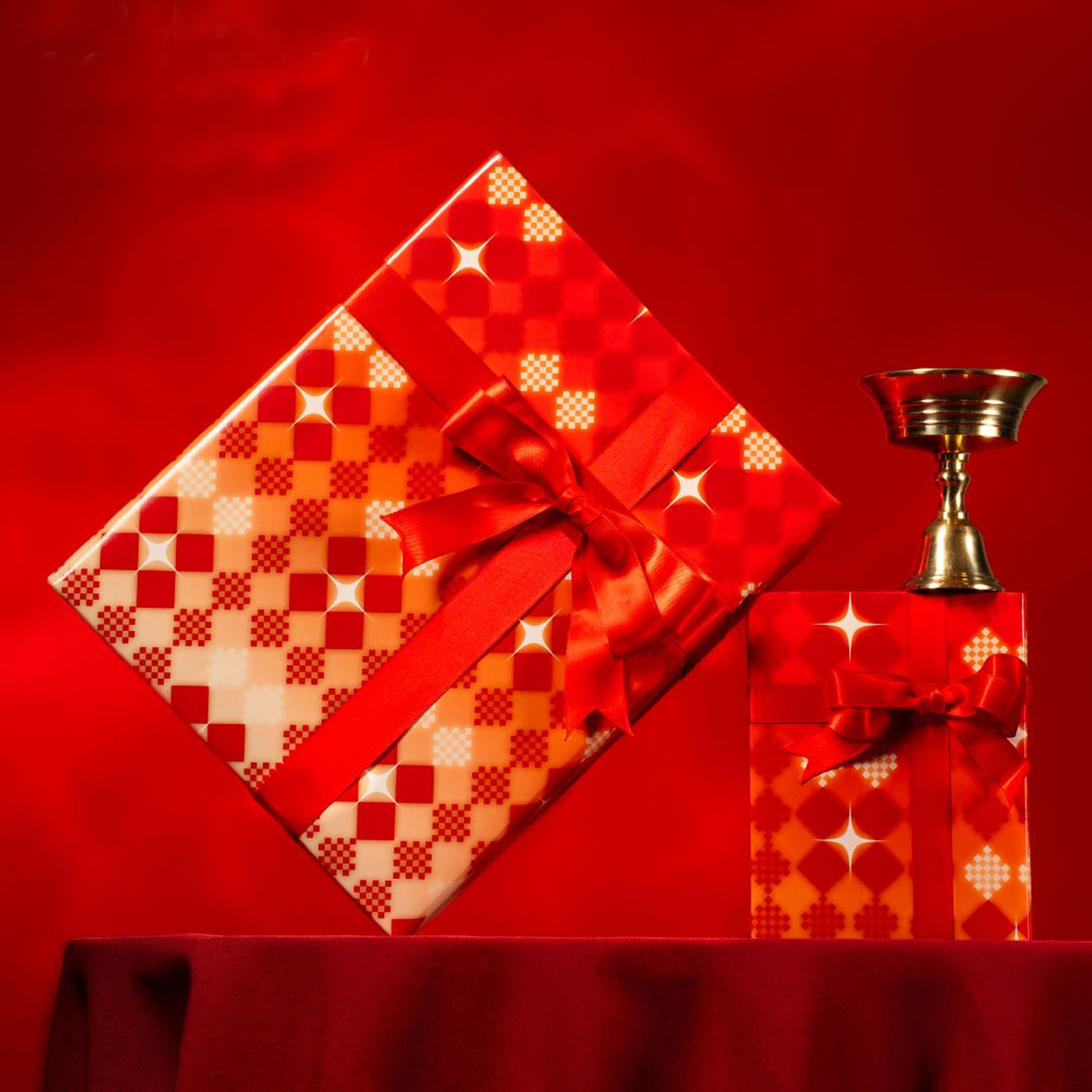 Wrapping Paper – Amber Glow - Image 4