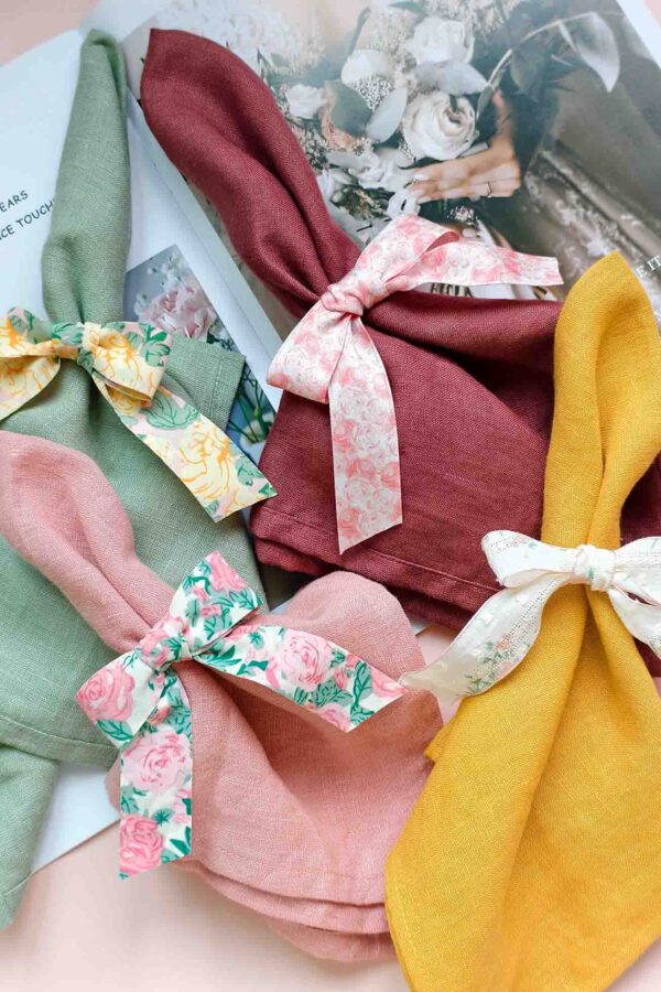 Napkin ring – Garden Bloom - Image 4