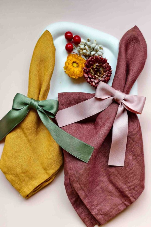 Napkin ring – Ribbon Charm - Image 3