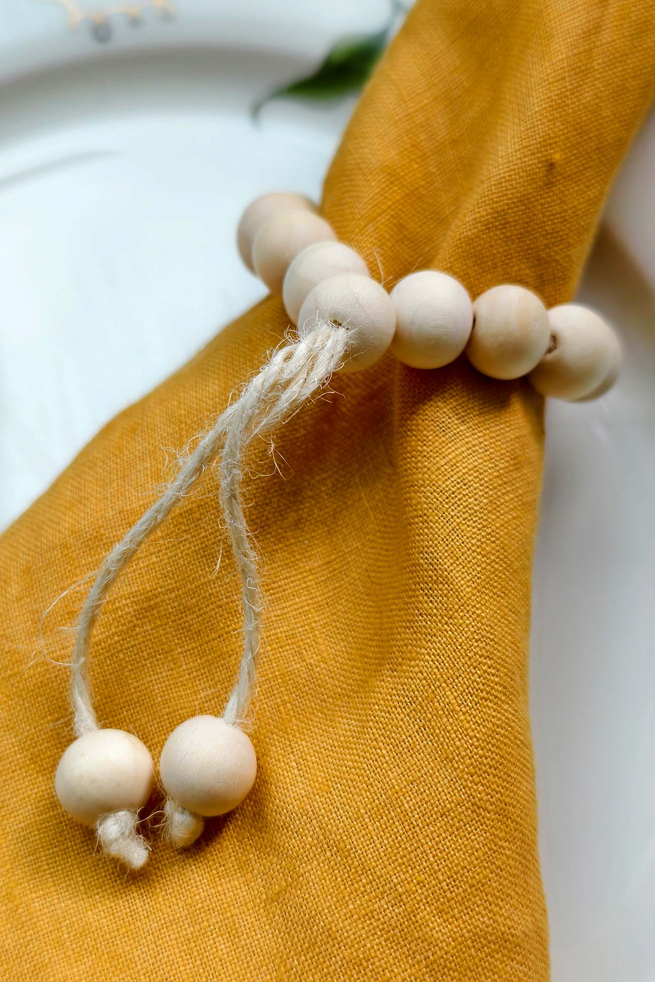 Napkin ring – Rustic Beads - Image 2