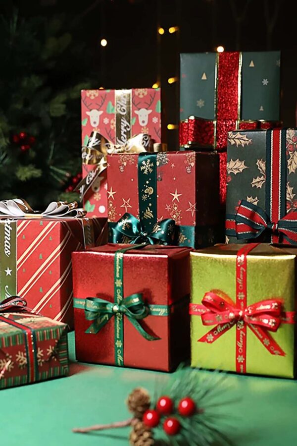 Wrapping Paper – Winter Forest (5 sheets per set)