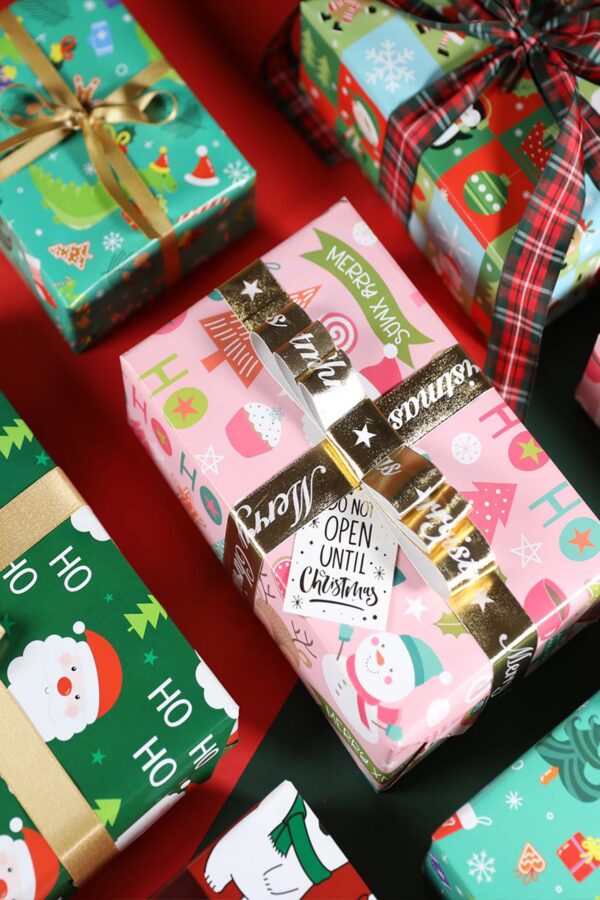 Wrapping Paper – Merry Fun (Single Sheet)