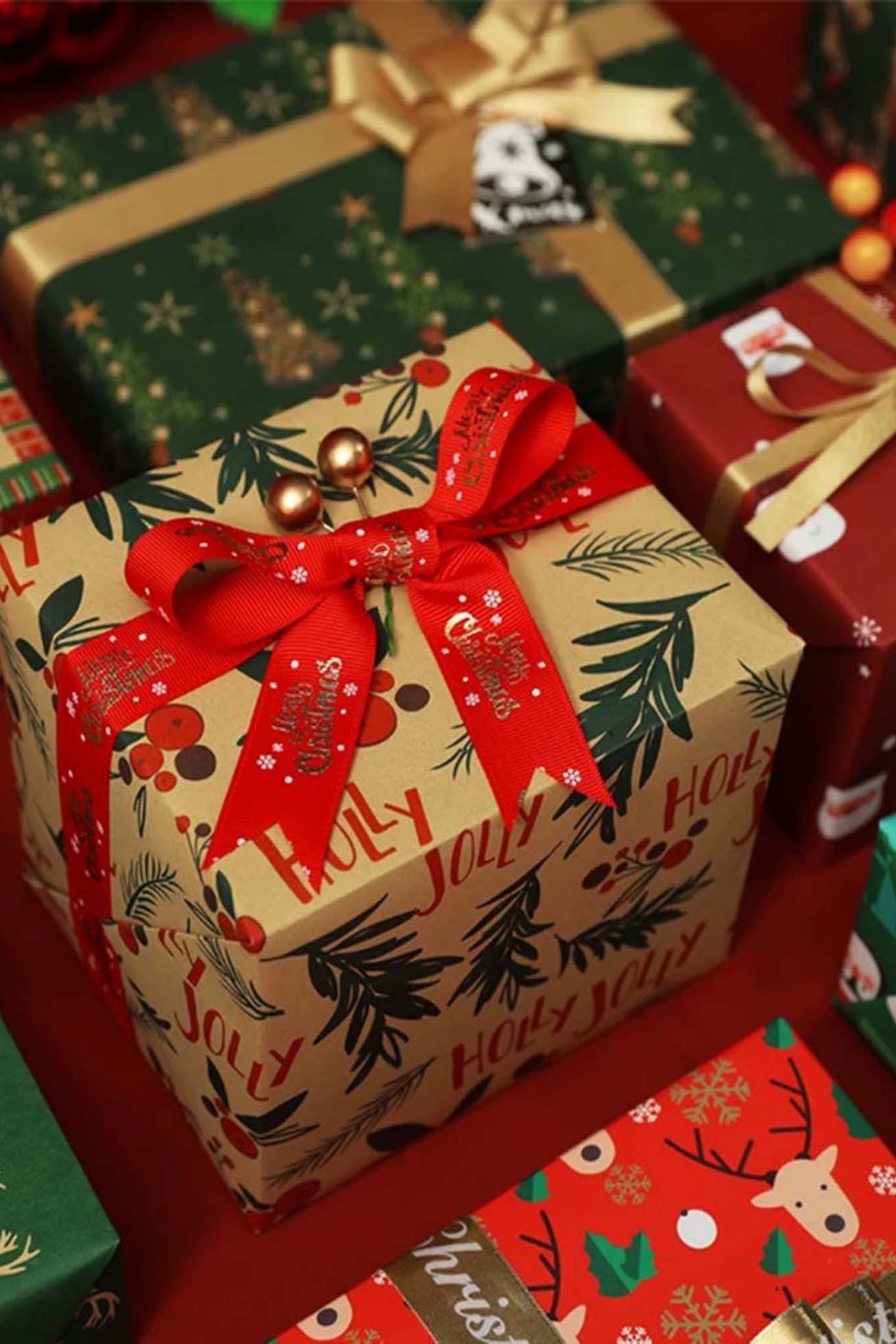 Wrapping Paper – Holiday Mix & Match (Single Sheet)