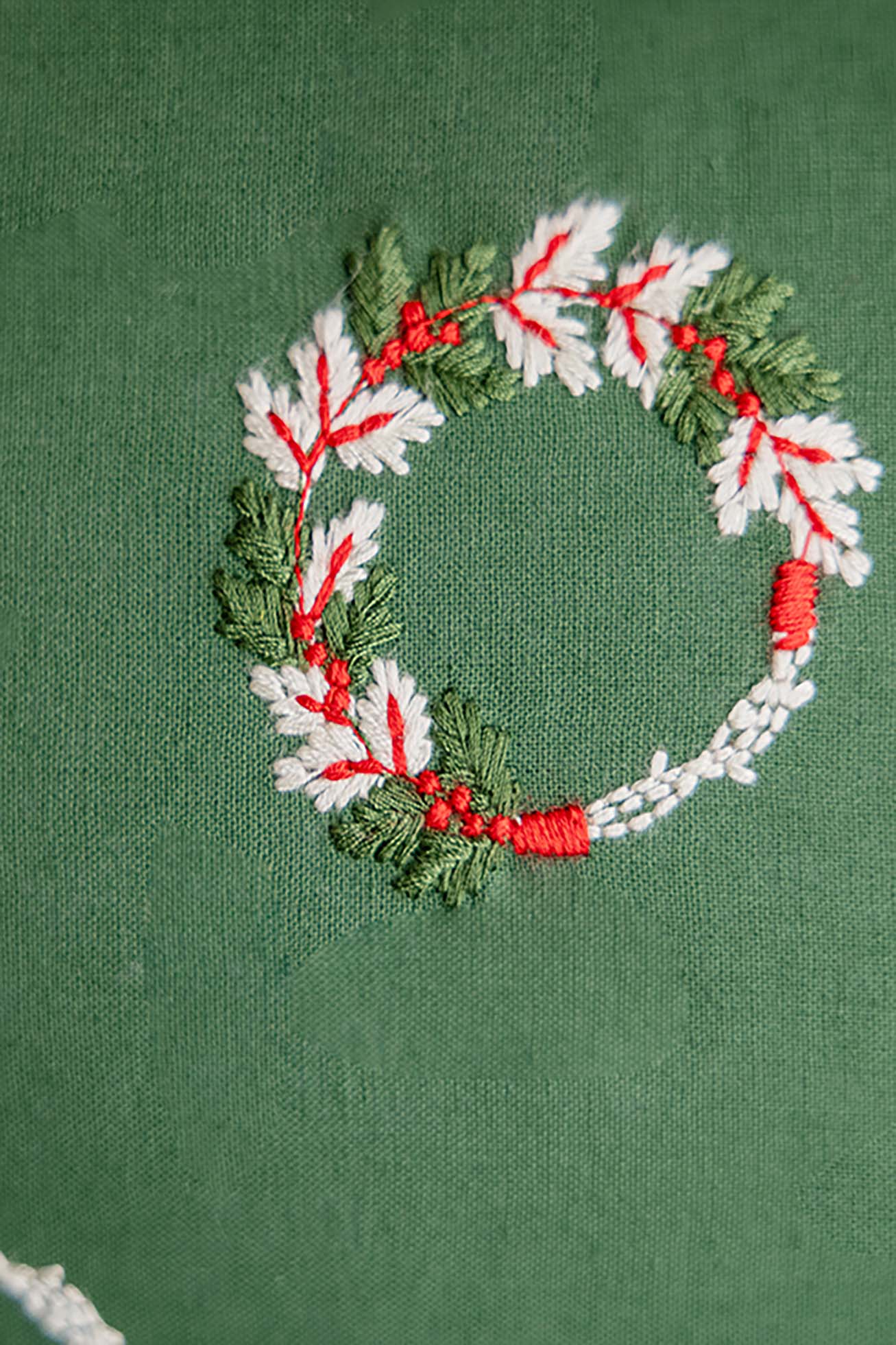 Cushion – Evergreen Cheer - Image 5