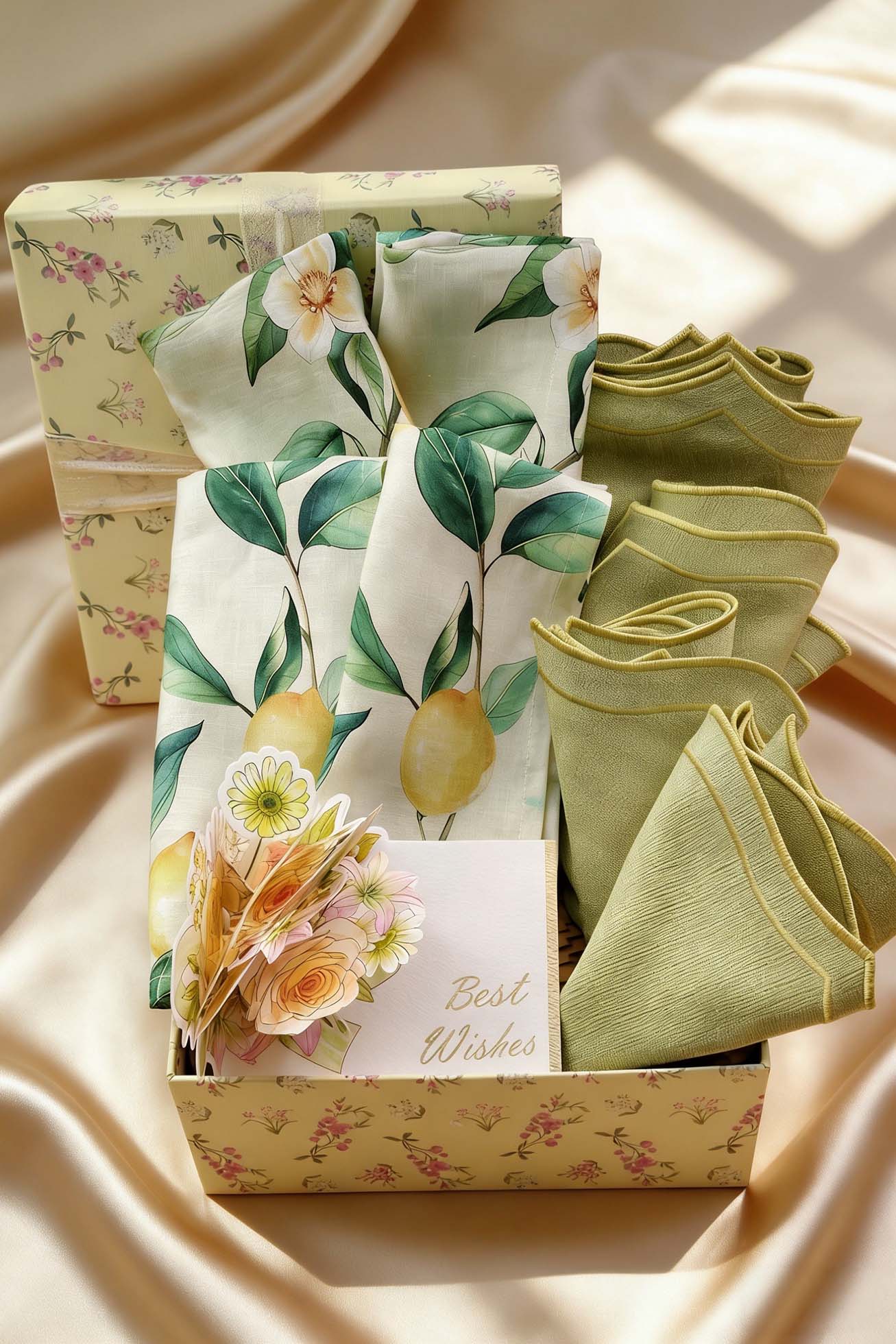 Calm Home Comfort Gift Box – Olive Table