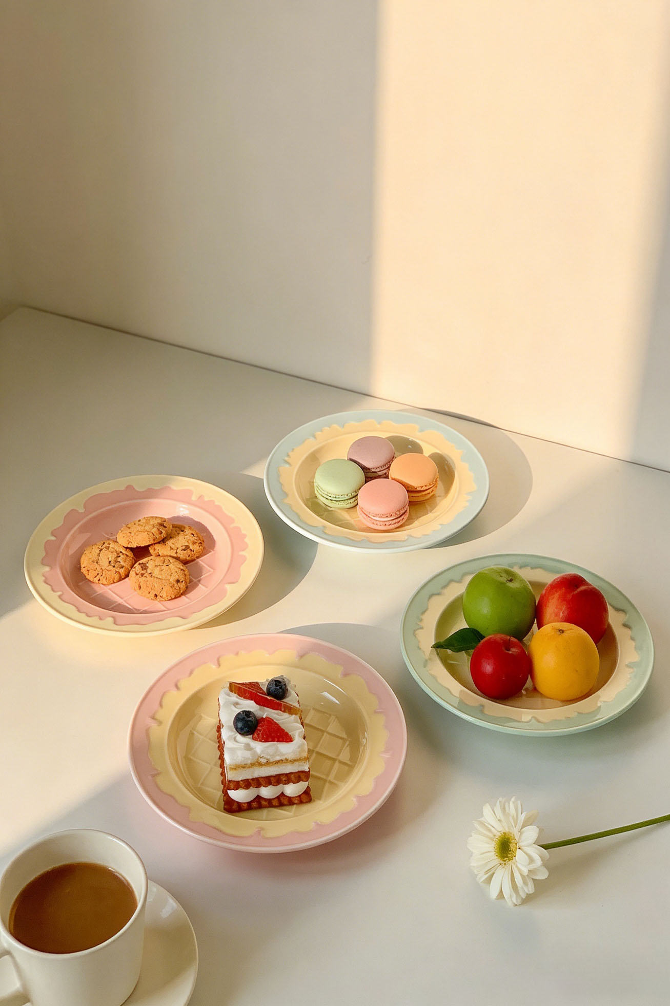 Ice Cream Drip Dessert Plate - Image 2