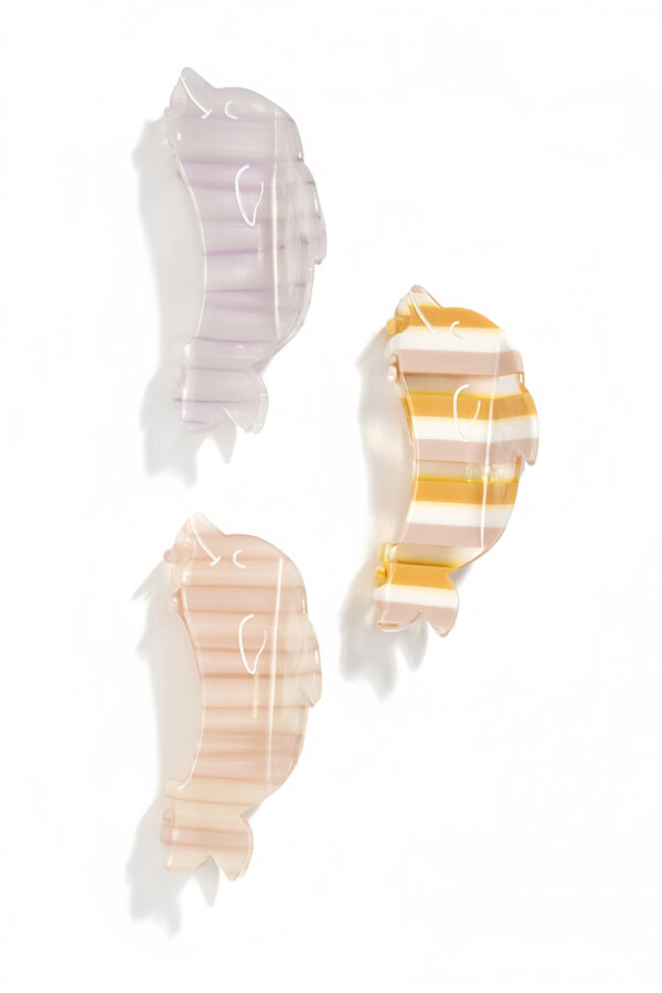 Soft Glow Dolphin Hair Claw